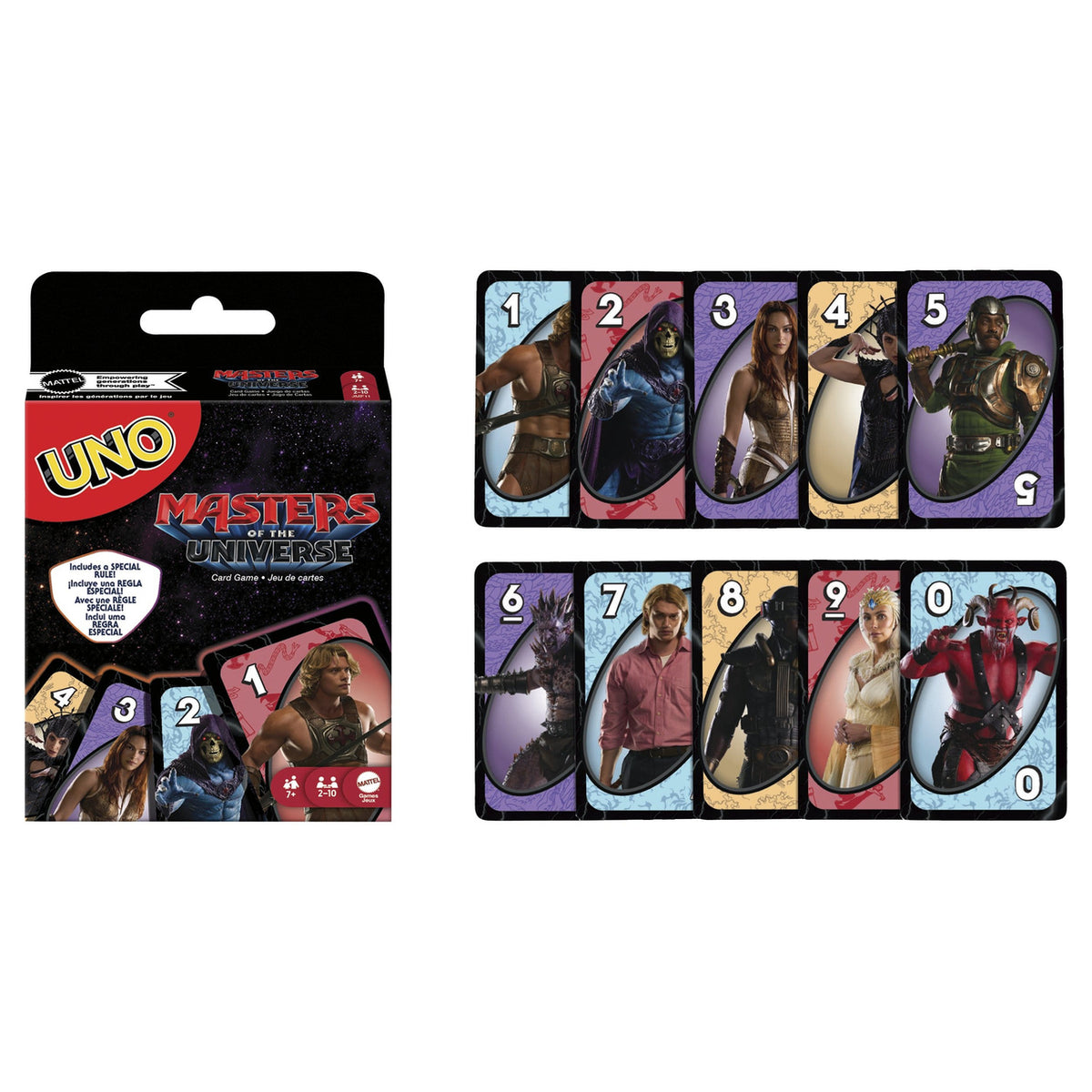 Image produit Masters of the Universe 2026 Movie – Jeu de cartes UNO