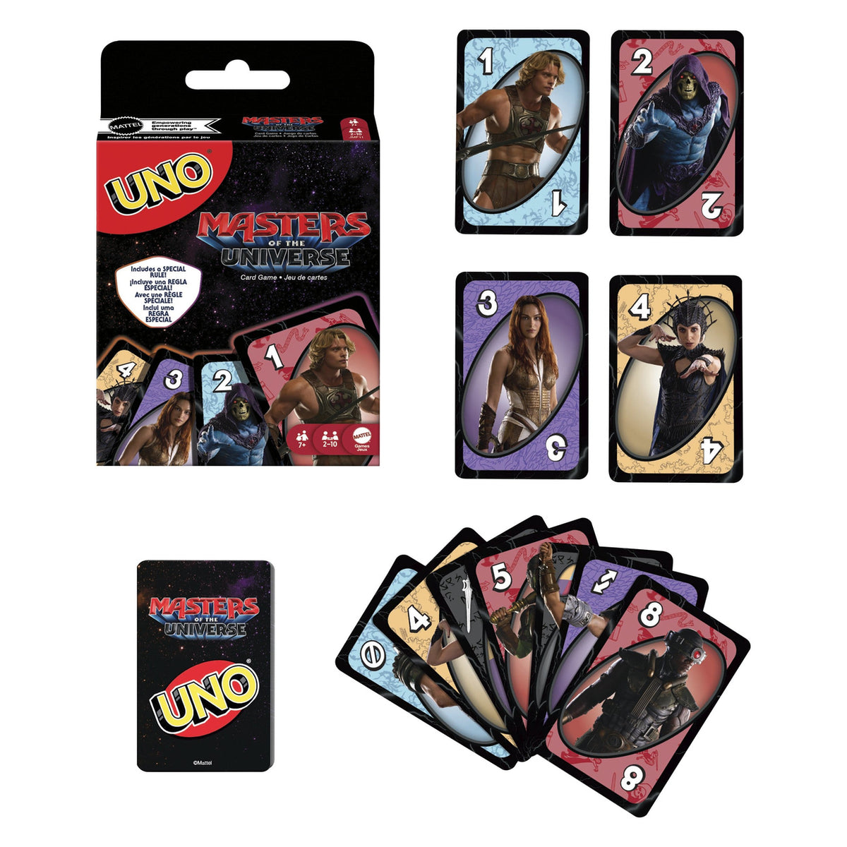 Image produit Masters of the Universe 2026 Movie – Jeu de cartes UNO