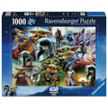 Immagine del prodotto Puzzle The Mandalorian and Grogu (1000 pezzi)