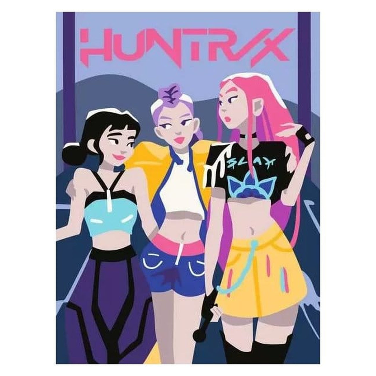 Immagine del prodotto KPop Demon Hunters CreArt Kit Paint by Numbers Huntrix