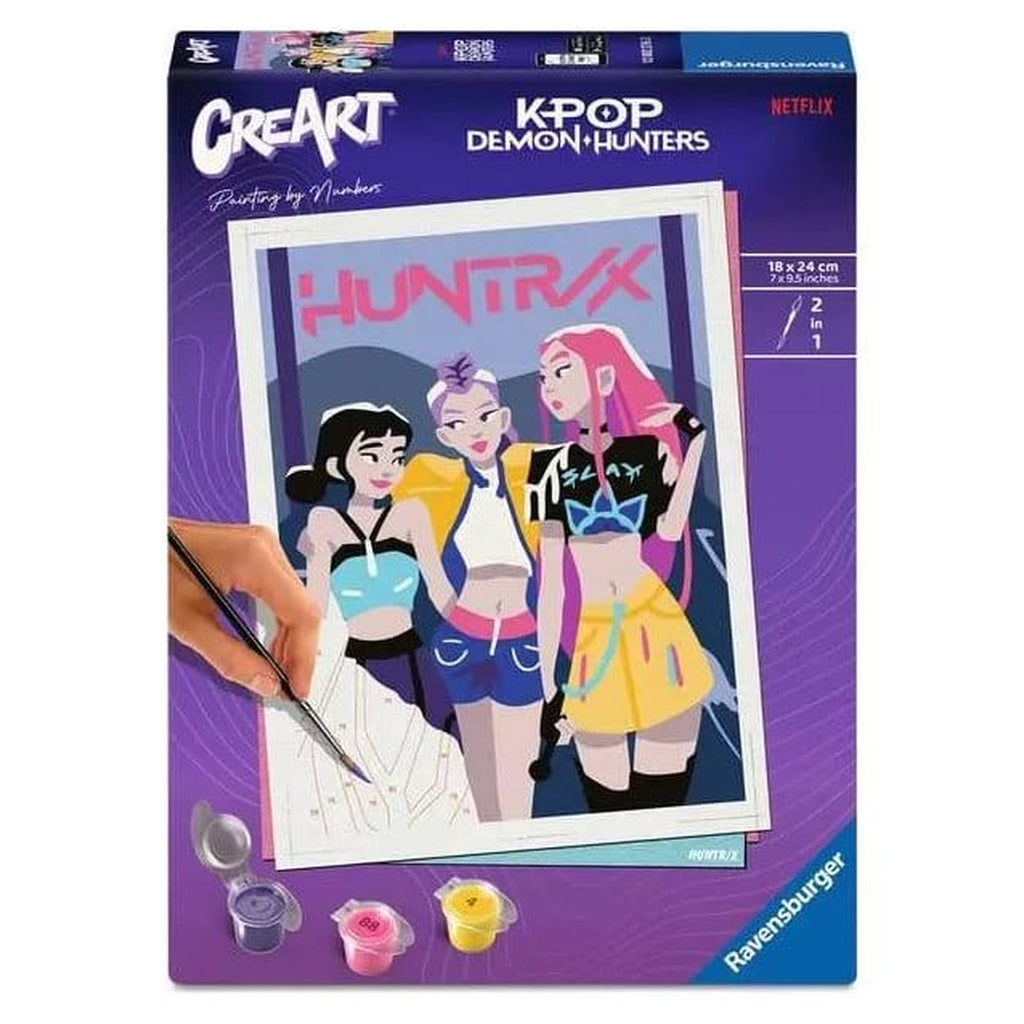 Immagine del prodotto KPop Demon Hunters CreArt Kit Paint by Numbers Huntrix