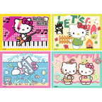 Produktbild Hello Kitty Puzzles 4er-Pack Los geht's, Hello Kitty! (4x100 Teile)