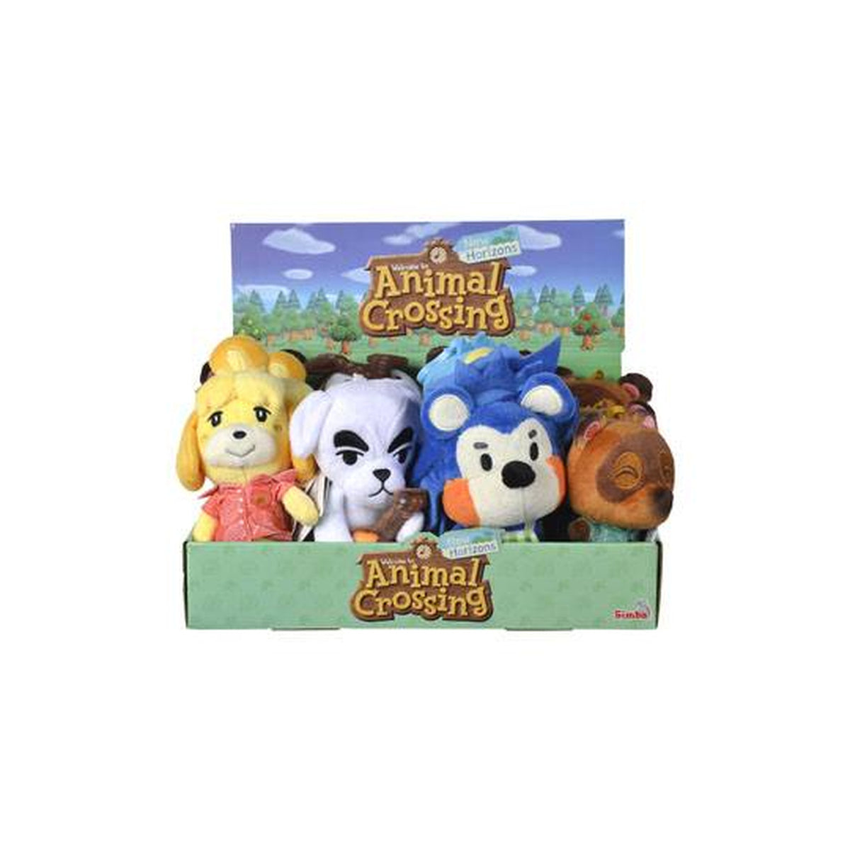 Image produit Animal Crossing Porte-clés en peluche Residents 15 cm Assortiment (12)