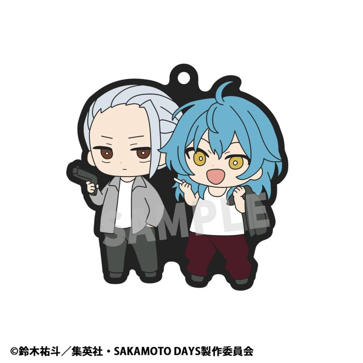 Image produit Sakamoto Days Rubber Mascot Buddycolle porte-clés en caoutchouc Vol. 2 7 cm assortiment (6)