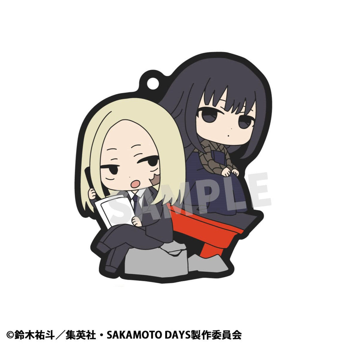 Image produit Sakamoto Days Rubber Mascot Buddycolle porte-clés en caoutchouc Vol. 2 7 cm assortiment (6)