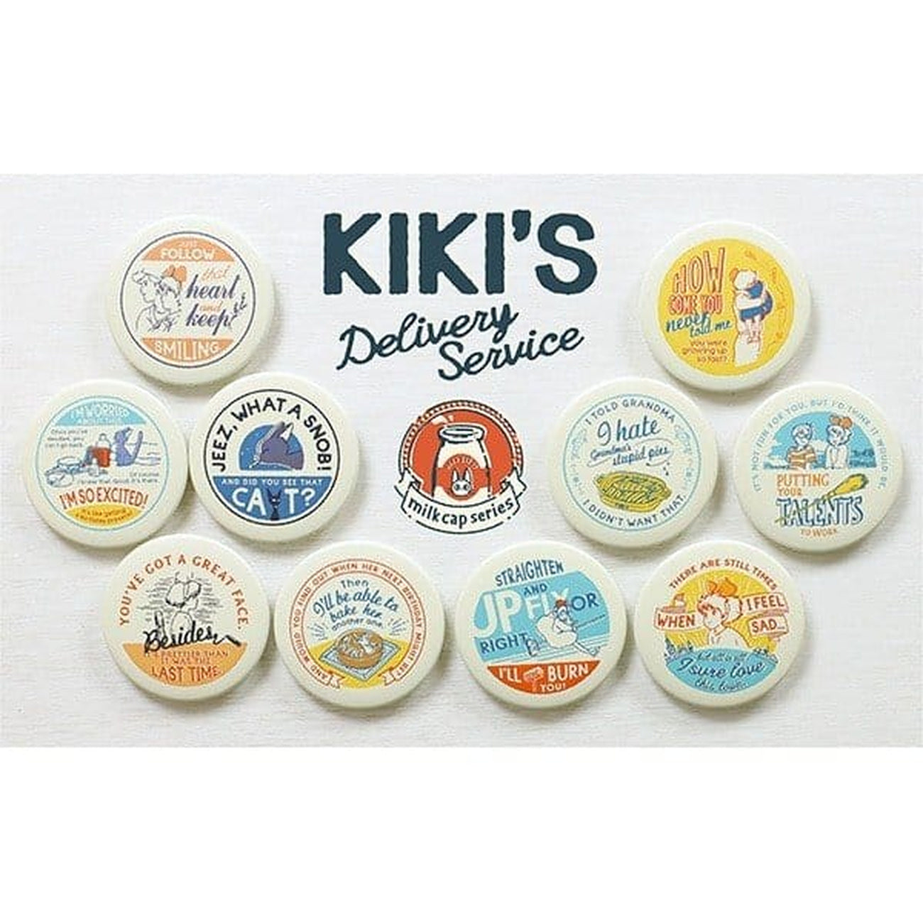 Immagine del prodotto Kiki – Consegne a domicilio Set di badge vintage 6 cm assortimento Blind Box (10)
