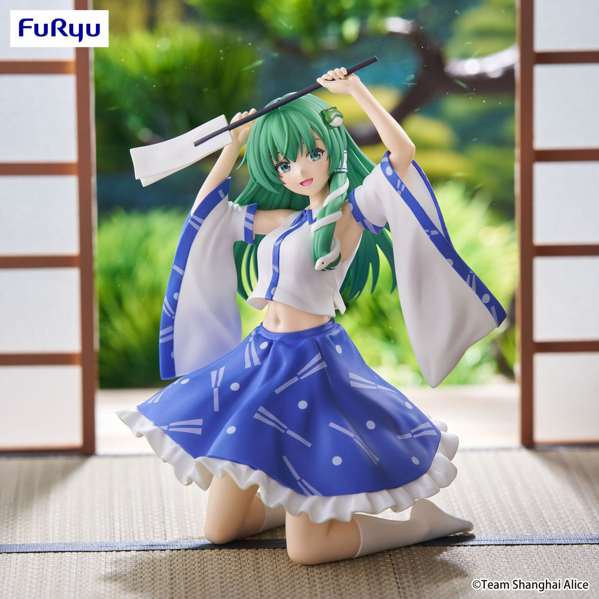 Produktbild Touhou Project Noodle Stopper PVC Statue Sanae Kochiya 13 cm