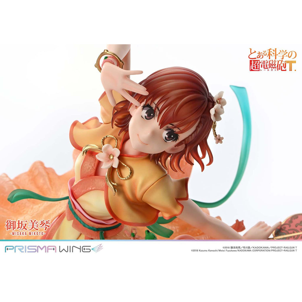 Produktbild To Aru Kagaku no Railgun Prisma Wing PVC Statue 1/7 Misaka Mikoto 22 cm