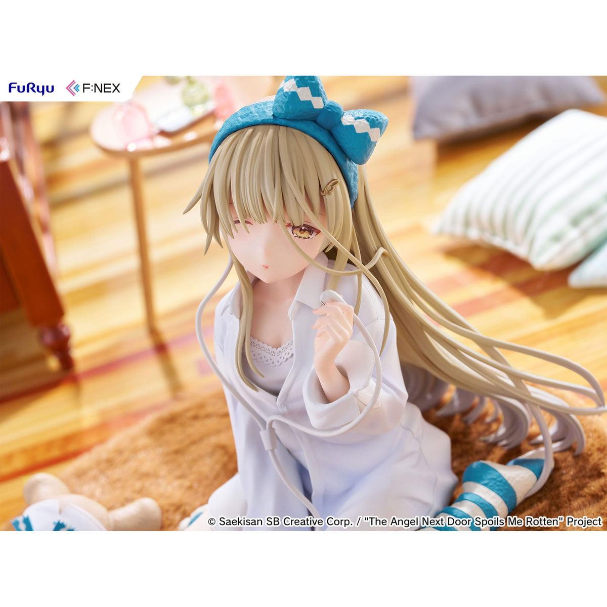 Produktbild The Angel Next Door Spoils Me Rotten F:Nex PVC Statue 1/7 Mahiru Shiina Relax Ver. 14 cm