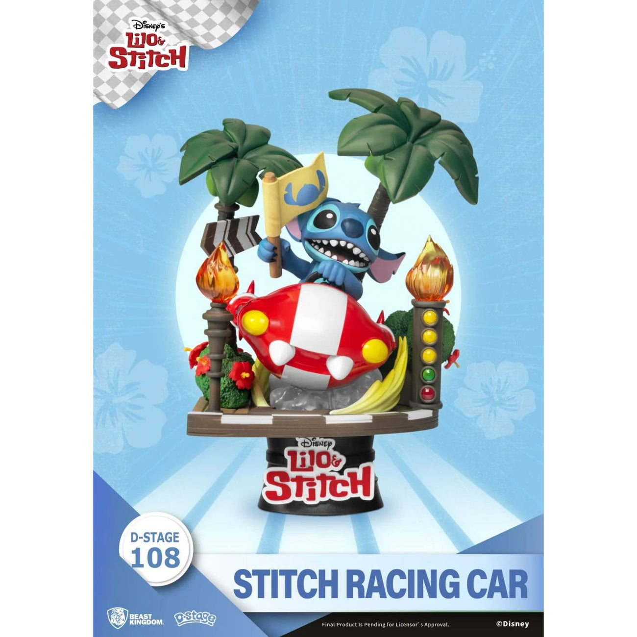 Immagine del prodotto Disney: Lilo & Stitch - Diorama PVC Stitch Racing Car