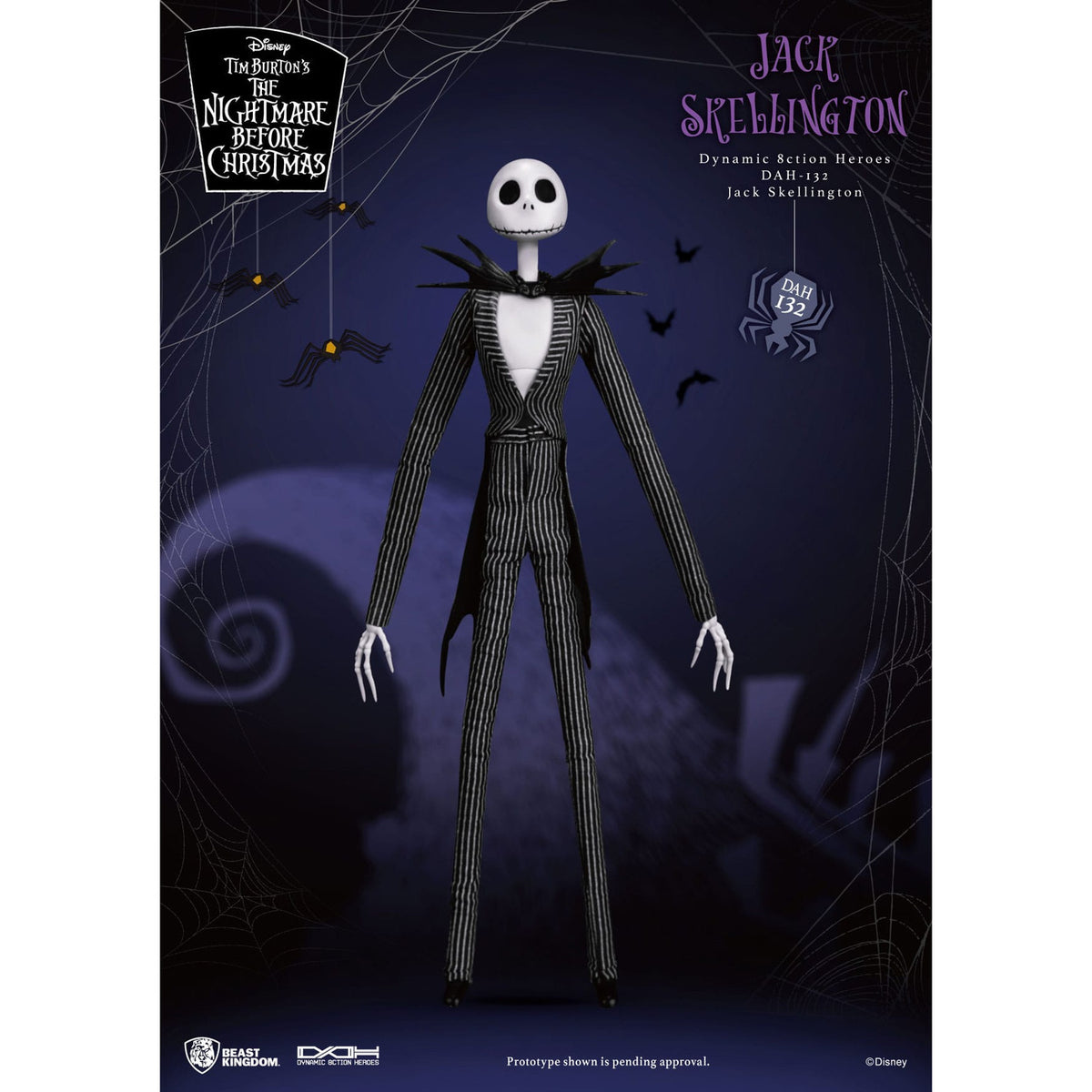 Immagine del prodotto Nightmare Before Christmas action figure 8ction Heroes 1/9 Jack 21 cm