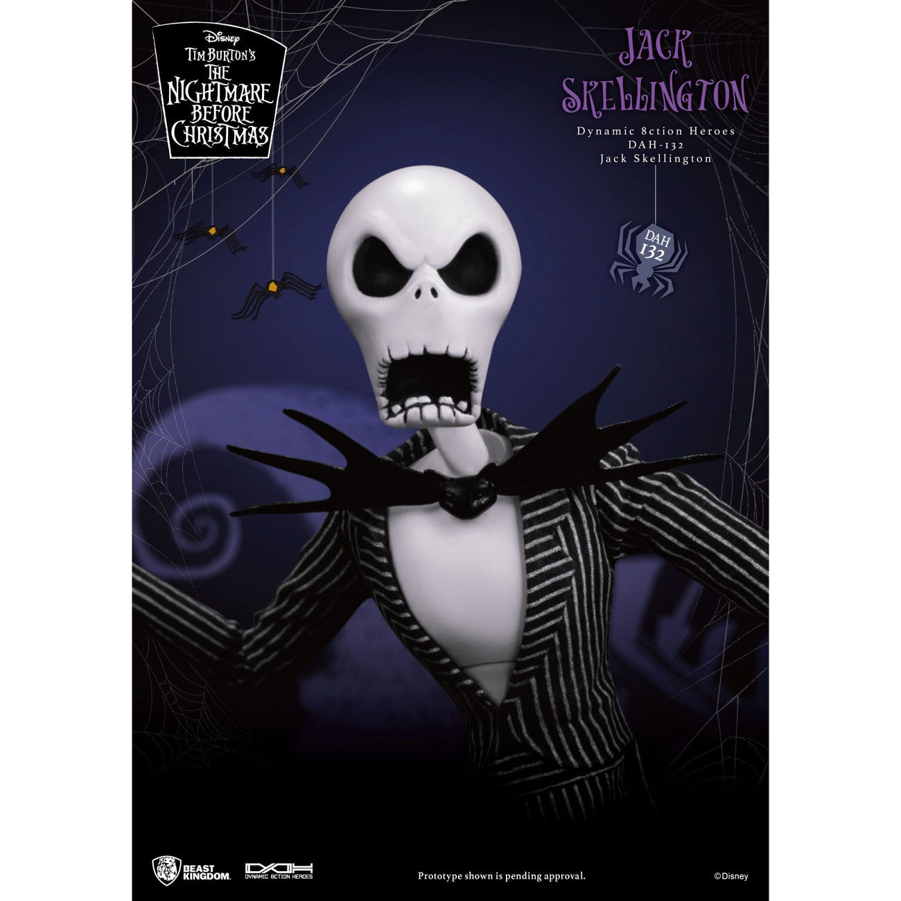 Immagine del prodotto Nightmare Before Christmas action figure 8ction Heroes 1/9 Jack 21 cm