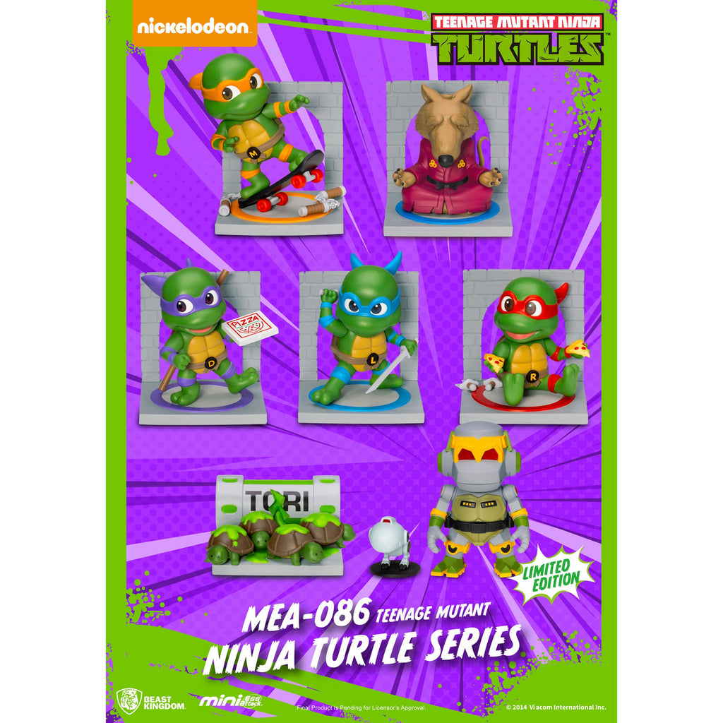 Produktbild Teenage Mutant Ninja Turtles Mini Egg Attack Blind Box Figuren Series Sortiment 12 cm (6)