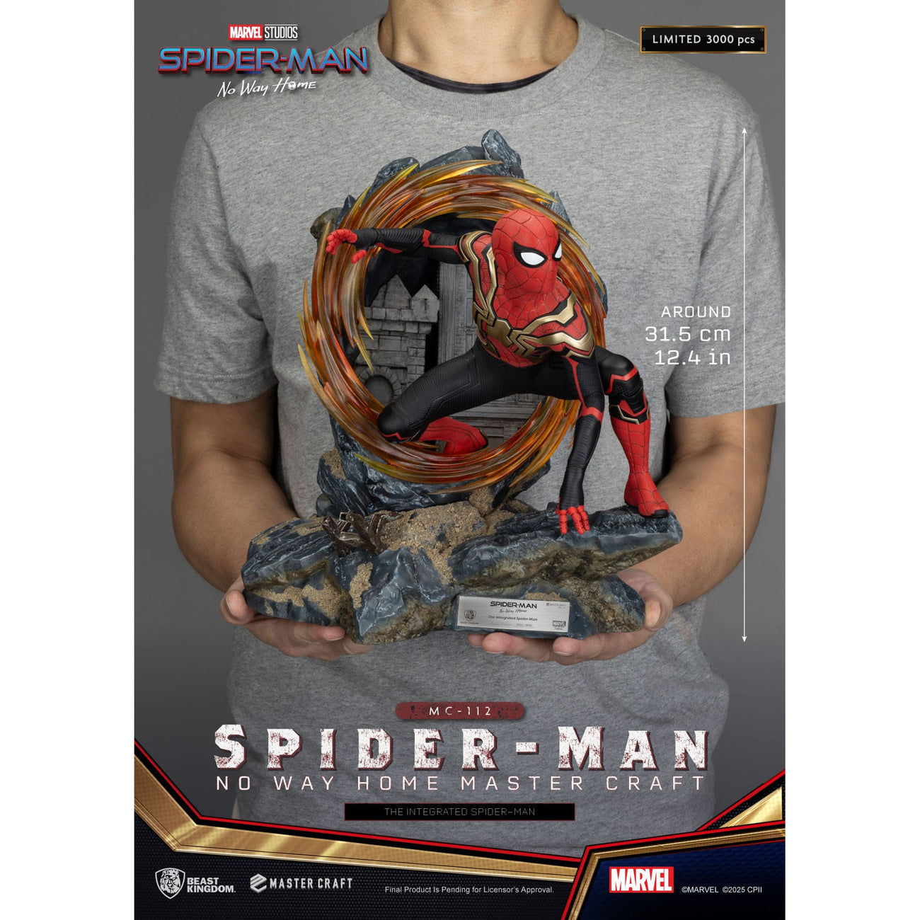 Immagine del prodotto Spider-Man: No Way Home Statua Master Craft The Integrated Spider-Man 31 cm