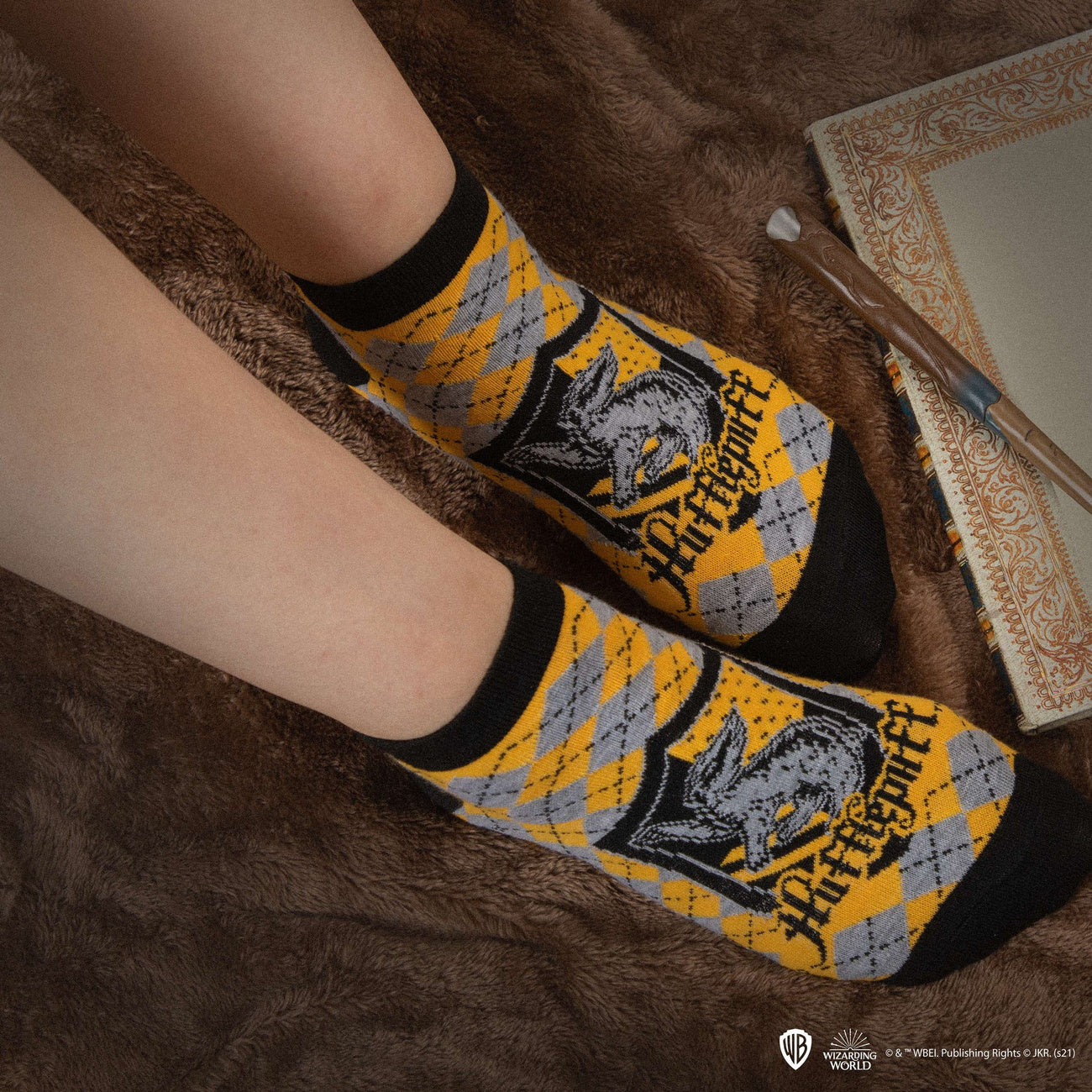 Immagine del prodotto Harry Potter Calzini alla caviglia 3-pack Tassorosso