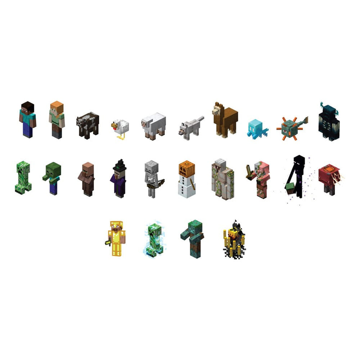Immagine del prodotto Minecraft 3D Toppeez 6 cm assortimento (24)