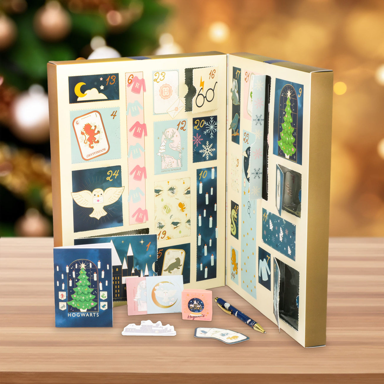 Immagine del prodotto Calendario dell’Avvento Harry Potter Cancelleria 24 Giorni Hogwarts