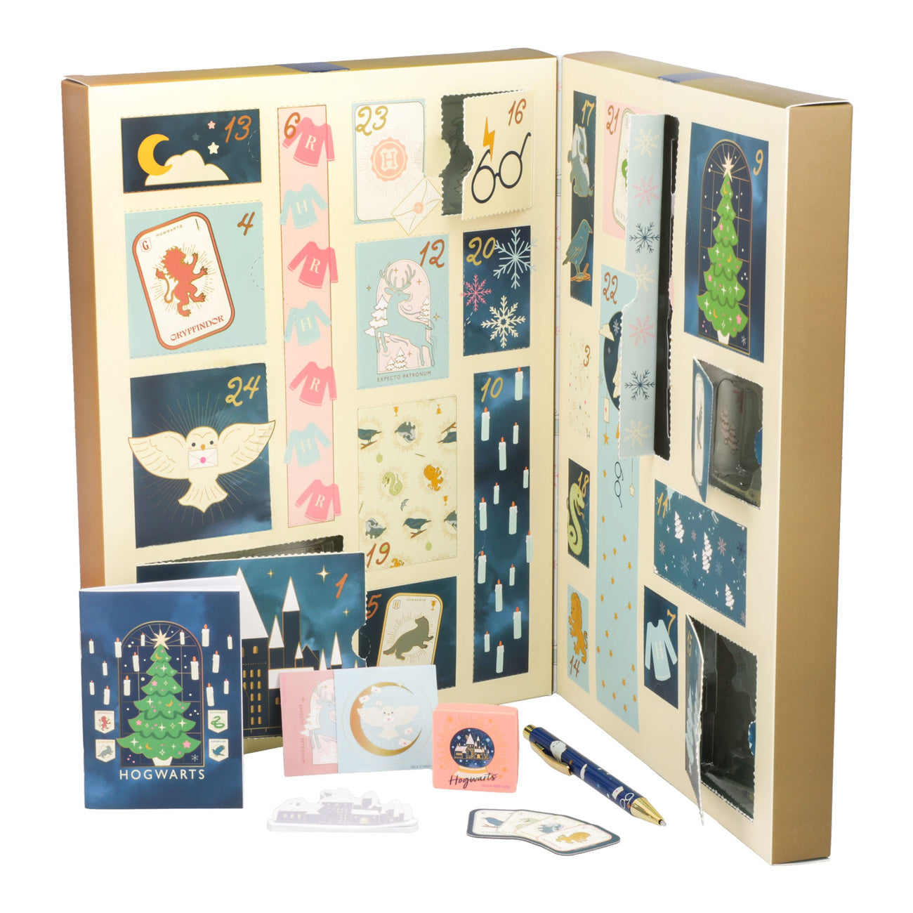 Immagine del prodotto Calendario dell’Avvento Harry Potter Cancelleria 24 Giorni Hogwarts
