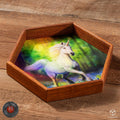 Produktbild Anne Stokes Würfelbrett Chase The Rainbow 20 cm