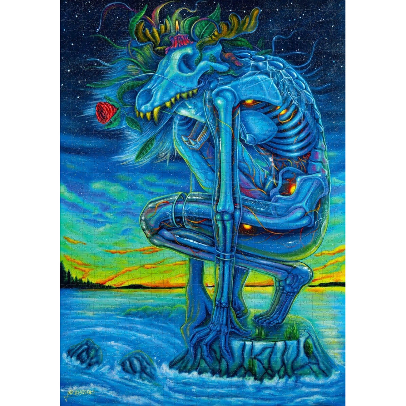 Immagine del prodotto Imagination Series Puzzle Kamil Jakóbczak Bialy Wilk (1000 pezzi)