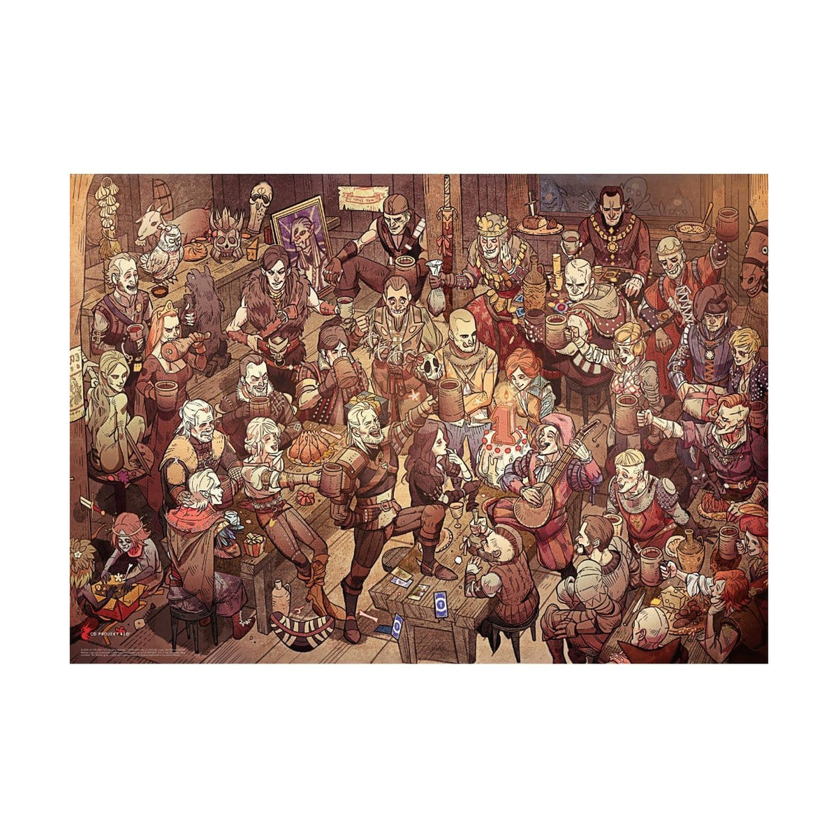 Immagine del prodotto The Witcher Puzzle Birthday (1000 pezzi)