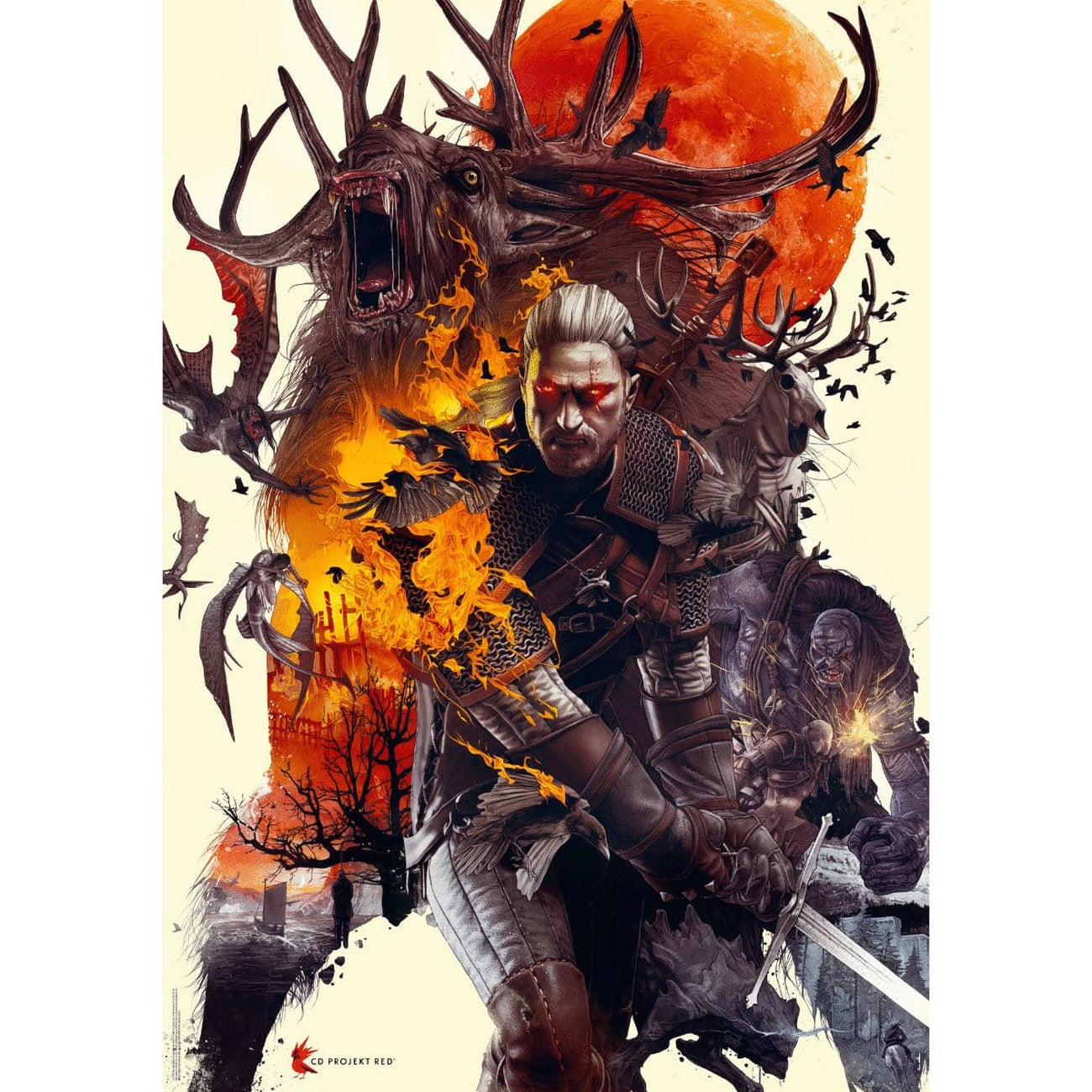 Immagine del prodotto The Witcher Puzzle Monsters (1000 pezzi)