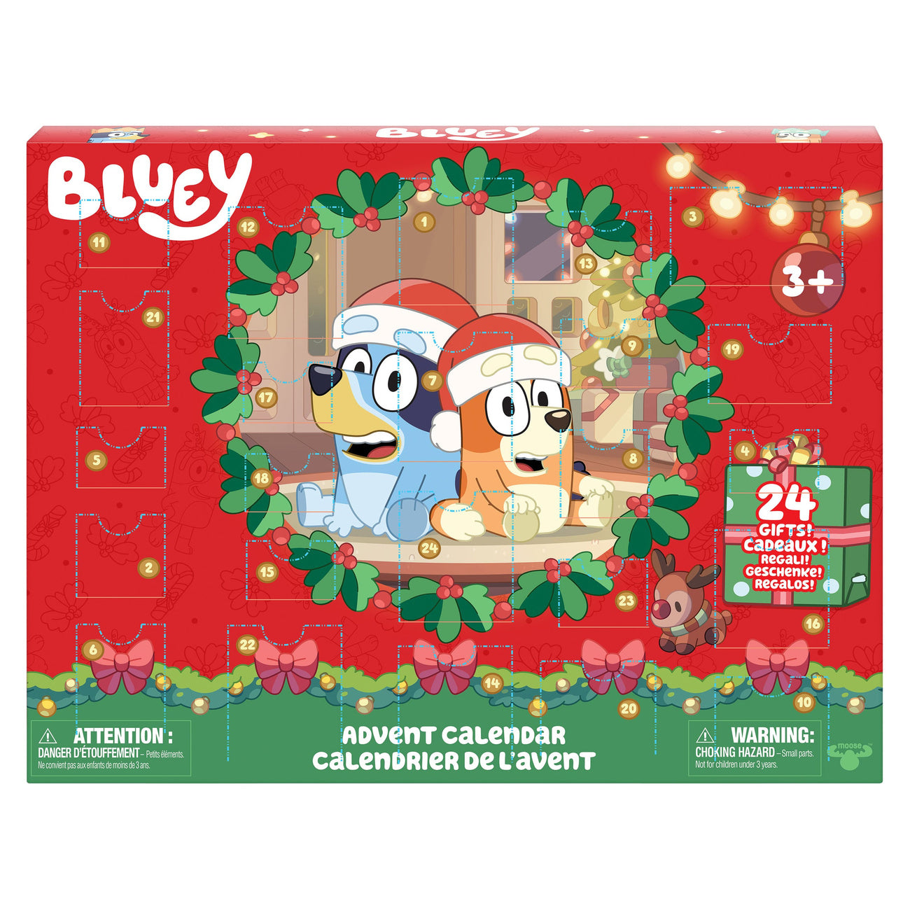 Immagine del prodotto Bluey calendario dell’Avvento minifigure