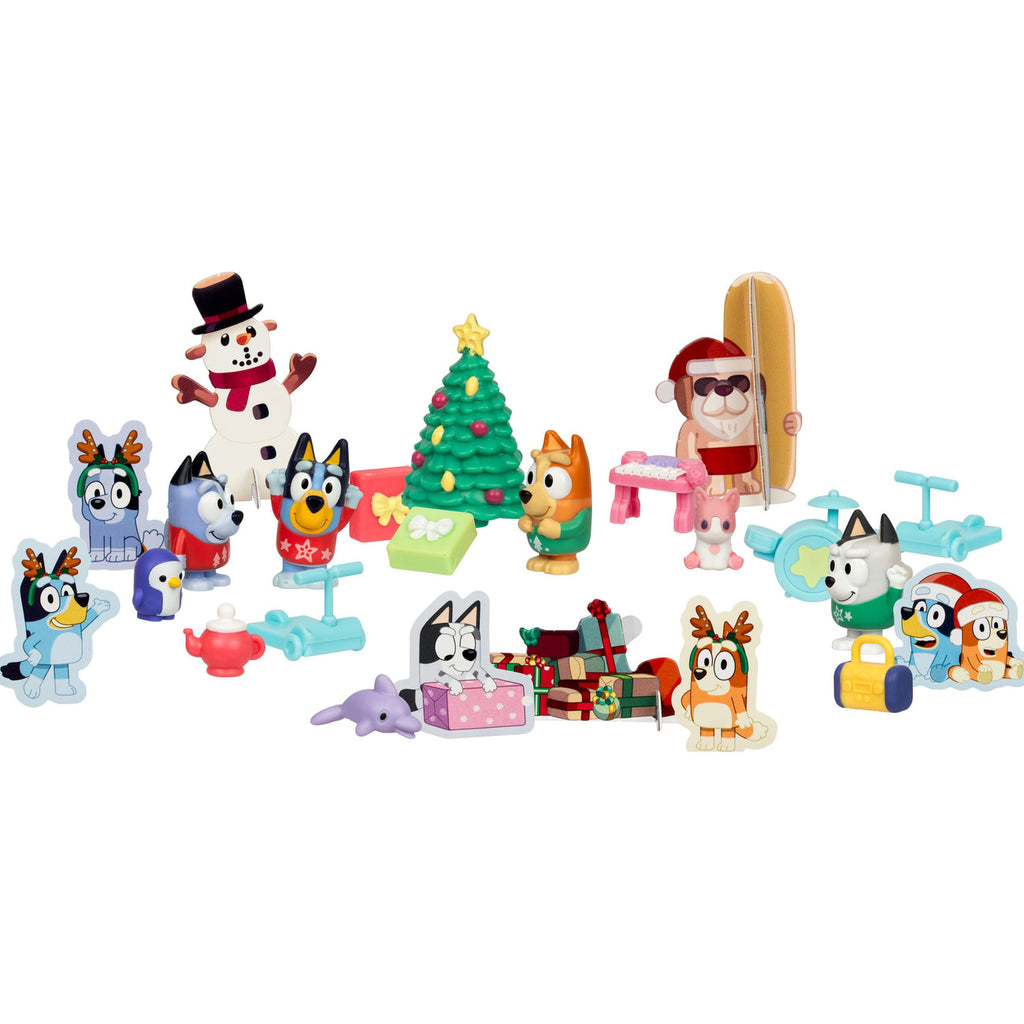 Image produit Bluey calendrier de l’Avent mini-figurines