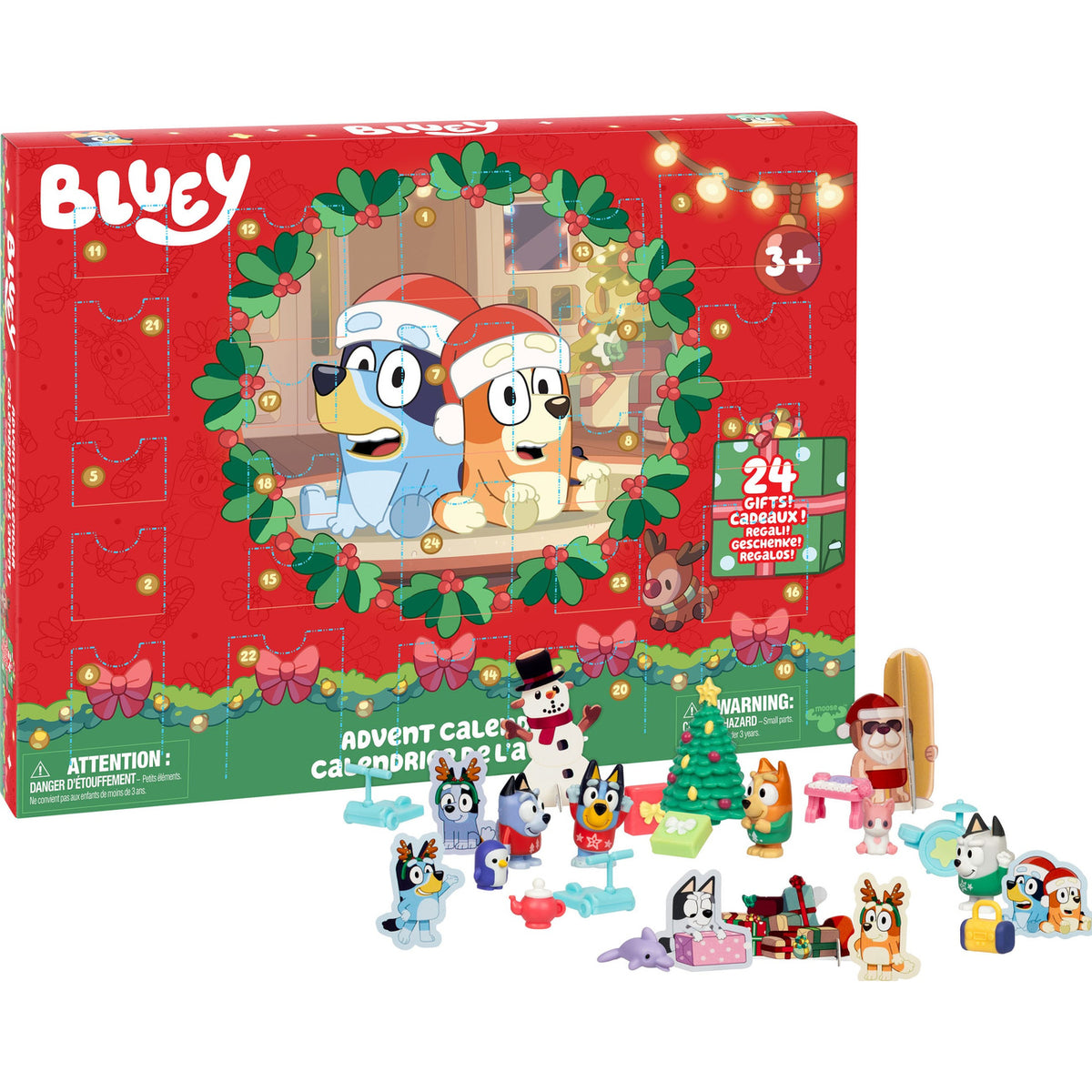 Immagine del prodotto Bluey calendario dell’Avvento minifigure