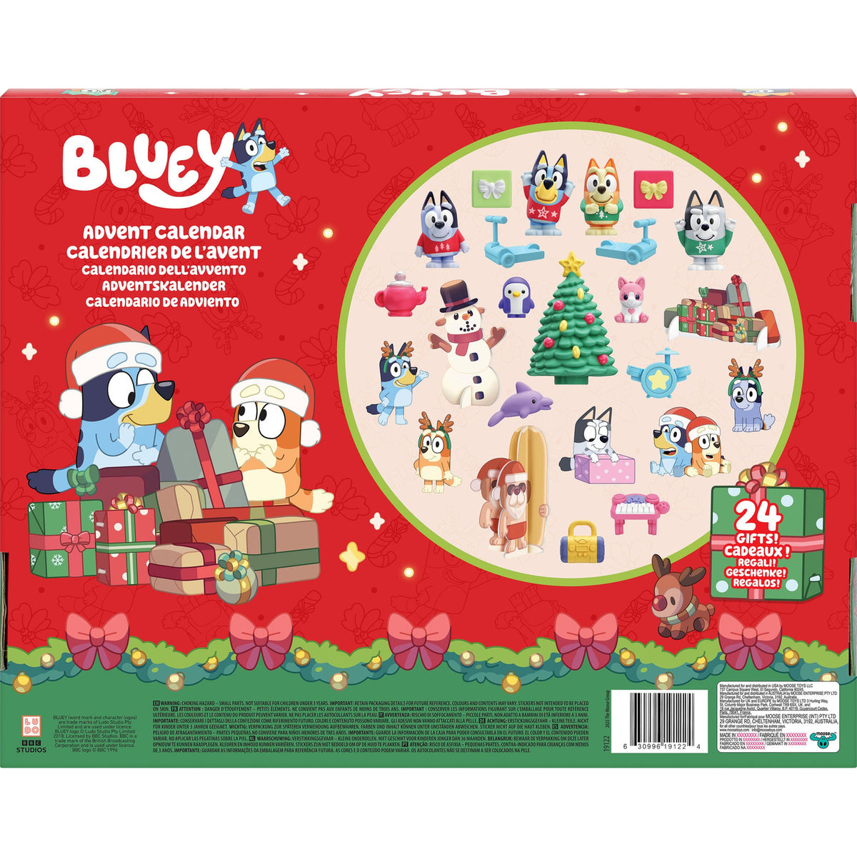 Immagine del prodotto Bluey calendario dell’Avvento minifigure