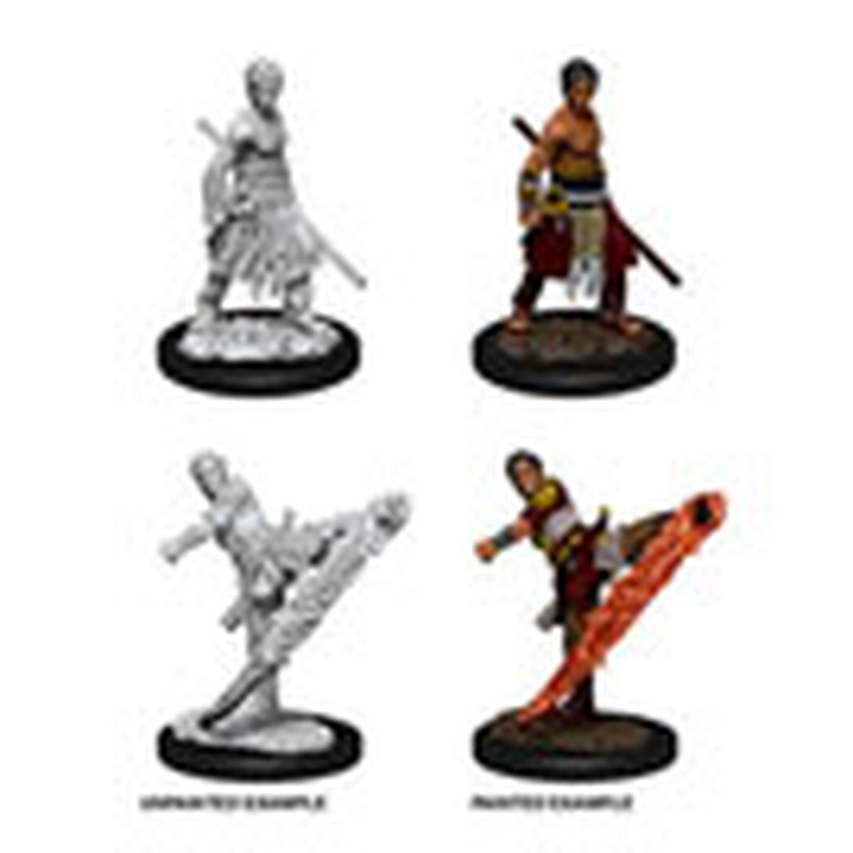 Immagine del prodotto D&D Nolzur's Marvelous Miniatures Miniature non dipinte Male Half-Elf Monk Cartone master (6)