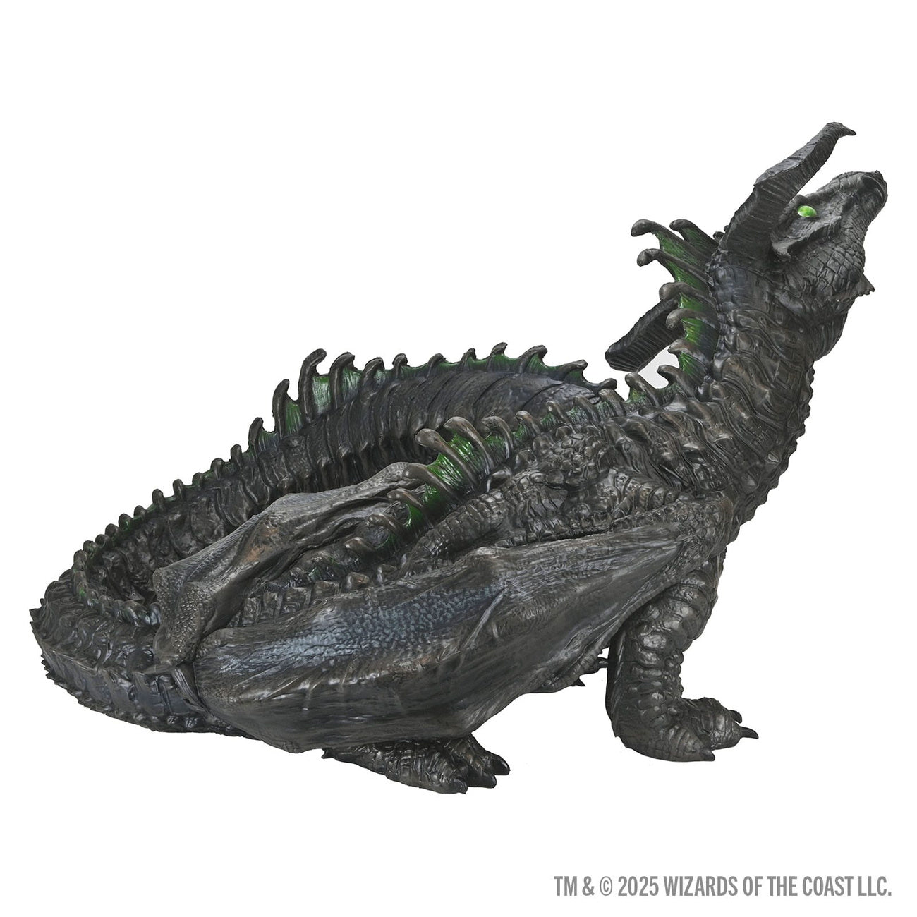 Image produit D&amp;D Replicas of the Realms figurine en mousse Black Dragon Wyrmling taille réelle 46 cm