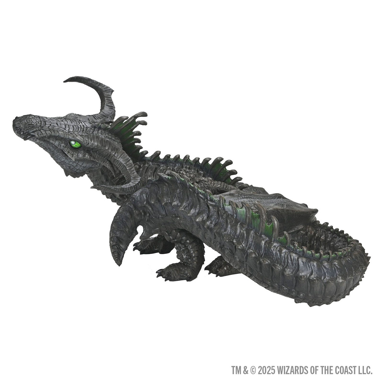 Image produit D&amp;D Replicas of the Realms figurine en mousse Black Dragon Wyrmling taille réelle 46 cm