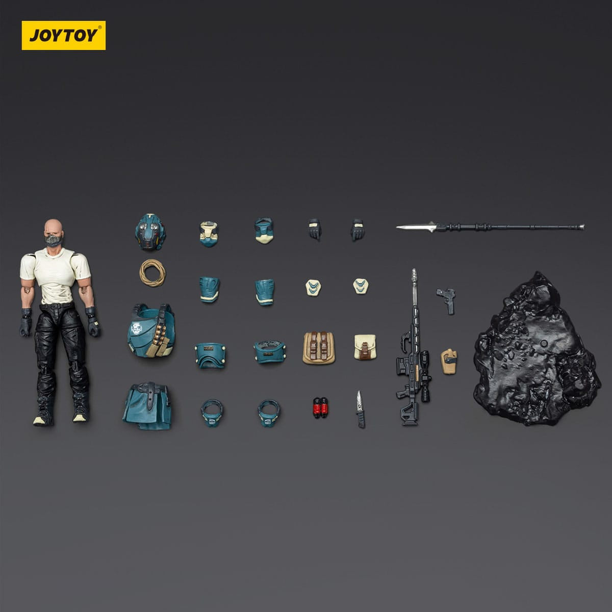 Image produit UNSC Dark Source figurine articulée Sniper Foster 7 cm