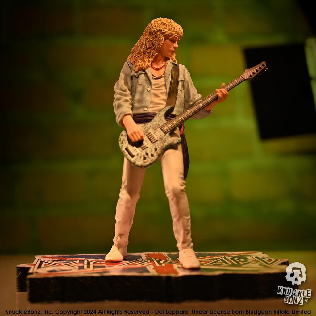 Image produit Def Leppard Rock Iconz Statue Rick Savage 24 cm