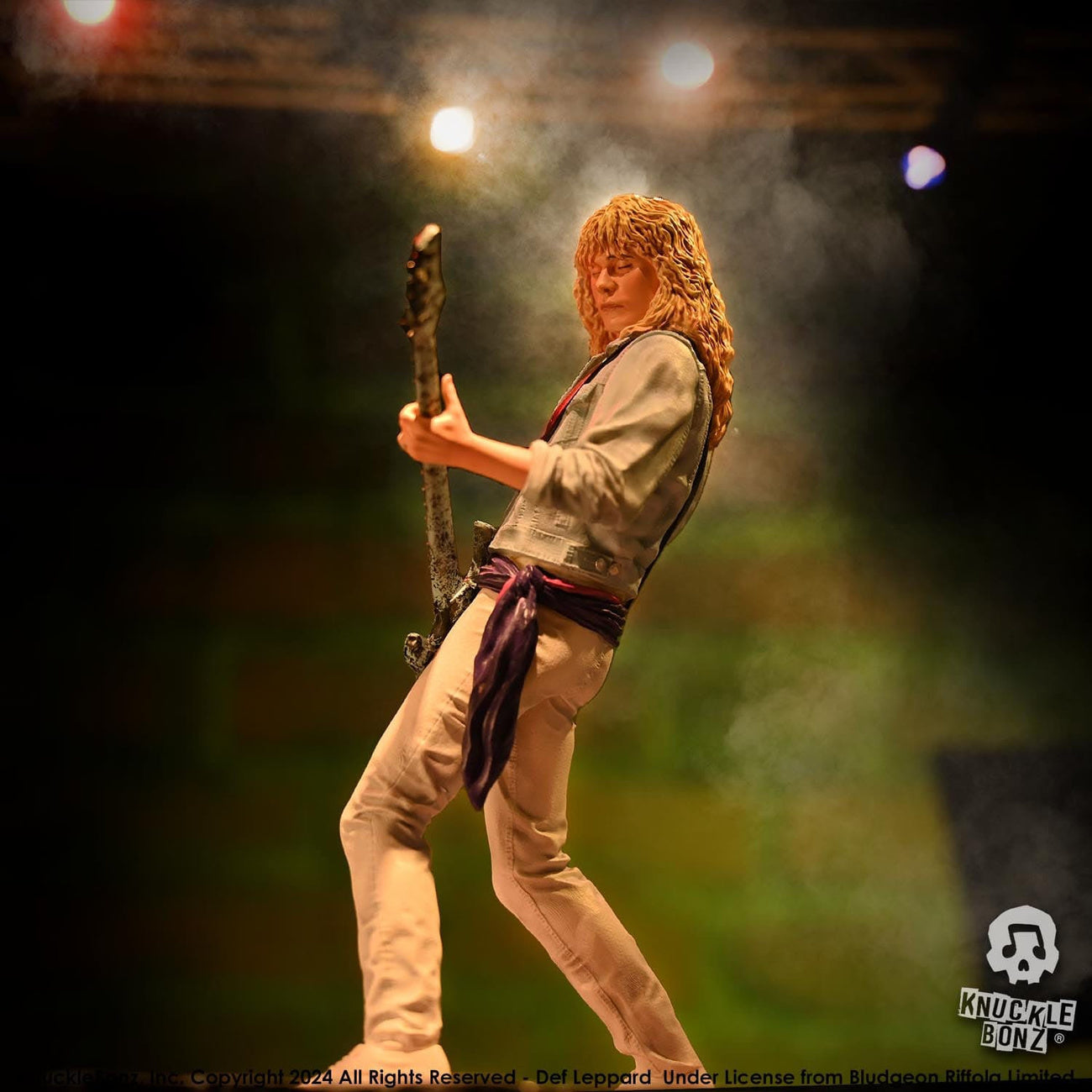 Image produit Def Leppard Rock Iconz Statue Rick Savage 24 cm