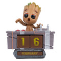 Image produit Marvel Calendrier perpétuel 3D Groot Death Button 12 cm