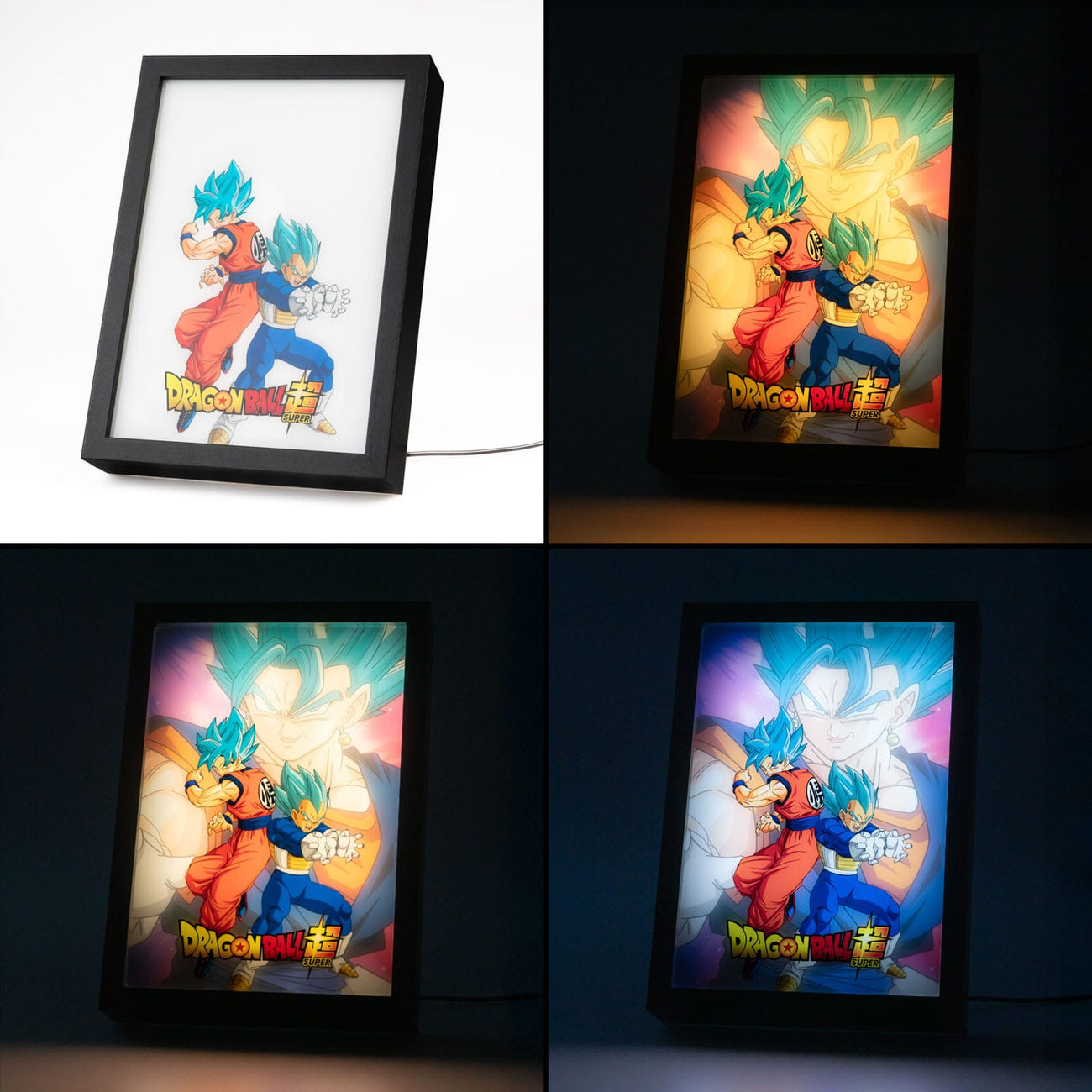 Image produit Dragon Ball Super impression LED avec cadre
