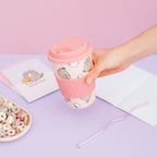Immagine del prodotto Tazza in ceramica Pusheen con coperchio 400 ml