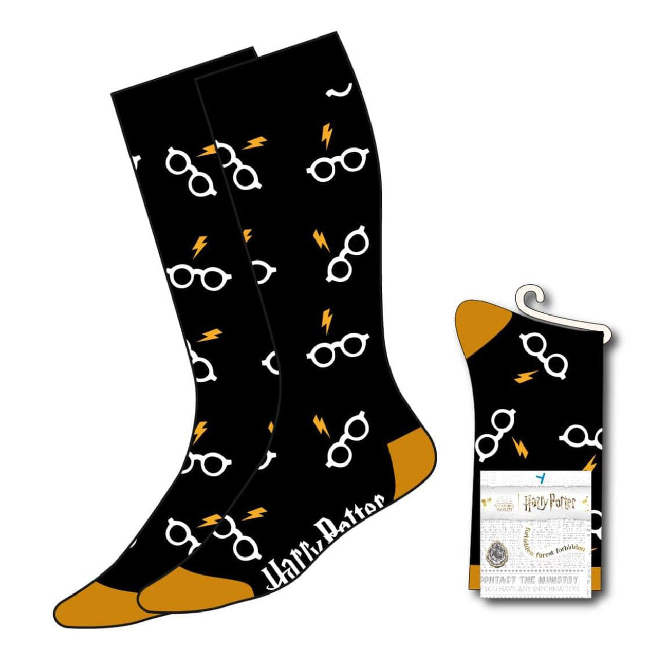 Produktbild Harry Potter Socken Glasses & Lightning 38-45