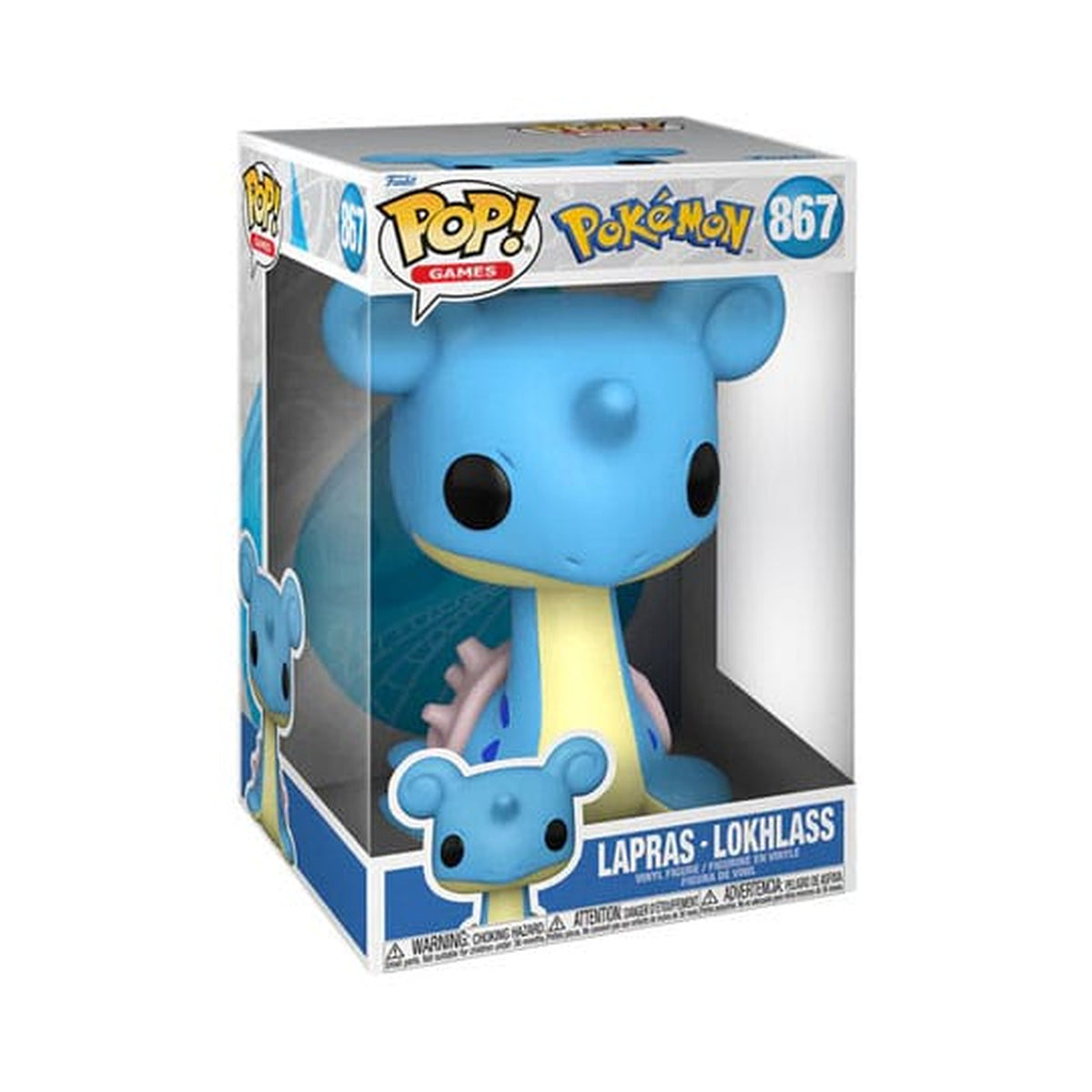 Image produit Pokémon Super Sized Jumbo POP! Figurine en vinyle Lapras (EMEA) 25 cm