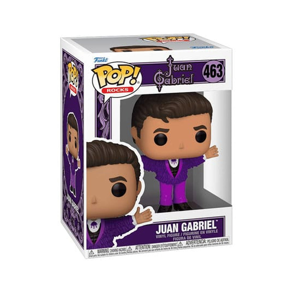 Immagine del prodotto Figura in vinile Juan Gabriel POP! Rocks Outfit viola 9 cm