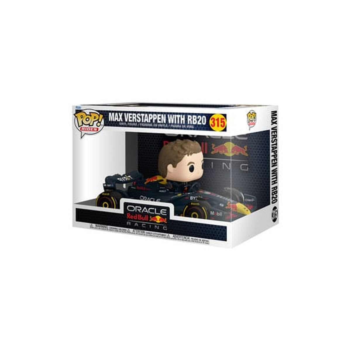 Image produit Formule 1 POP! Rides Super Deluxe figurine en vinyle RB – Verstappen avec RB20 15 cm