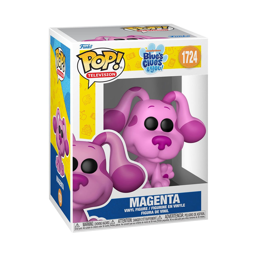 Produktbild Blues Clues POP! Animation Vinyl Figur Magenta 9 cm