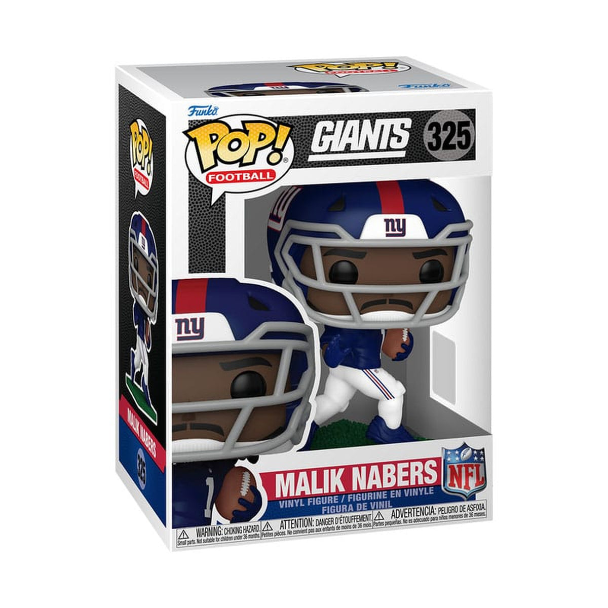 Image produit NFL : Legends POP! Figurine en vinyle Sports Giants - Malik Nabers 9 cm
