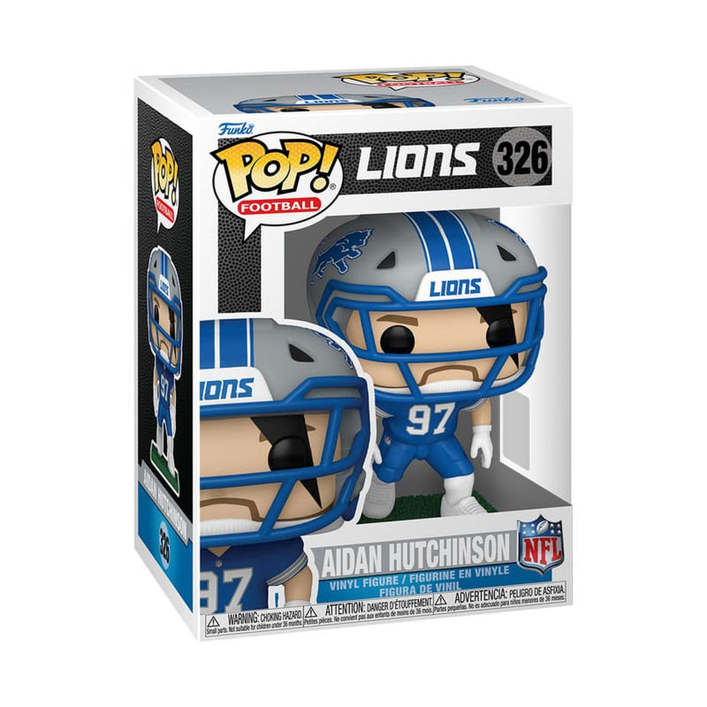 Produktbild NFL: Legends POP! Sports Vinyl Figur Lions- Aidan Hutchinson (Home) 9 cm