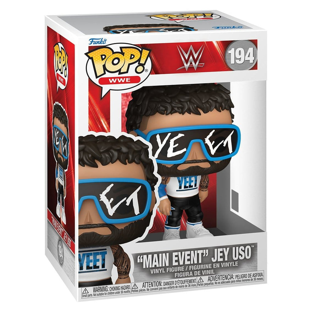Image produit WWE POP! figurine en vinyle "Main Event" Jey Uso 9 cm
