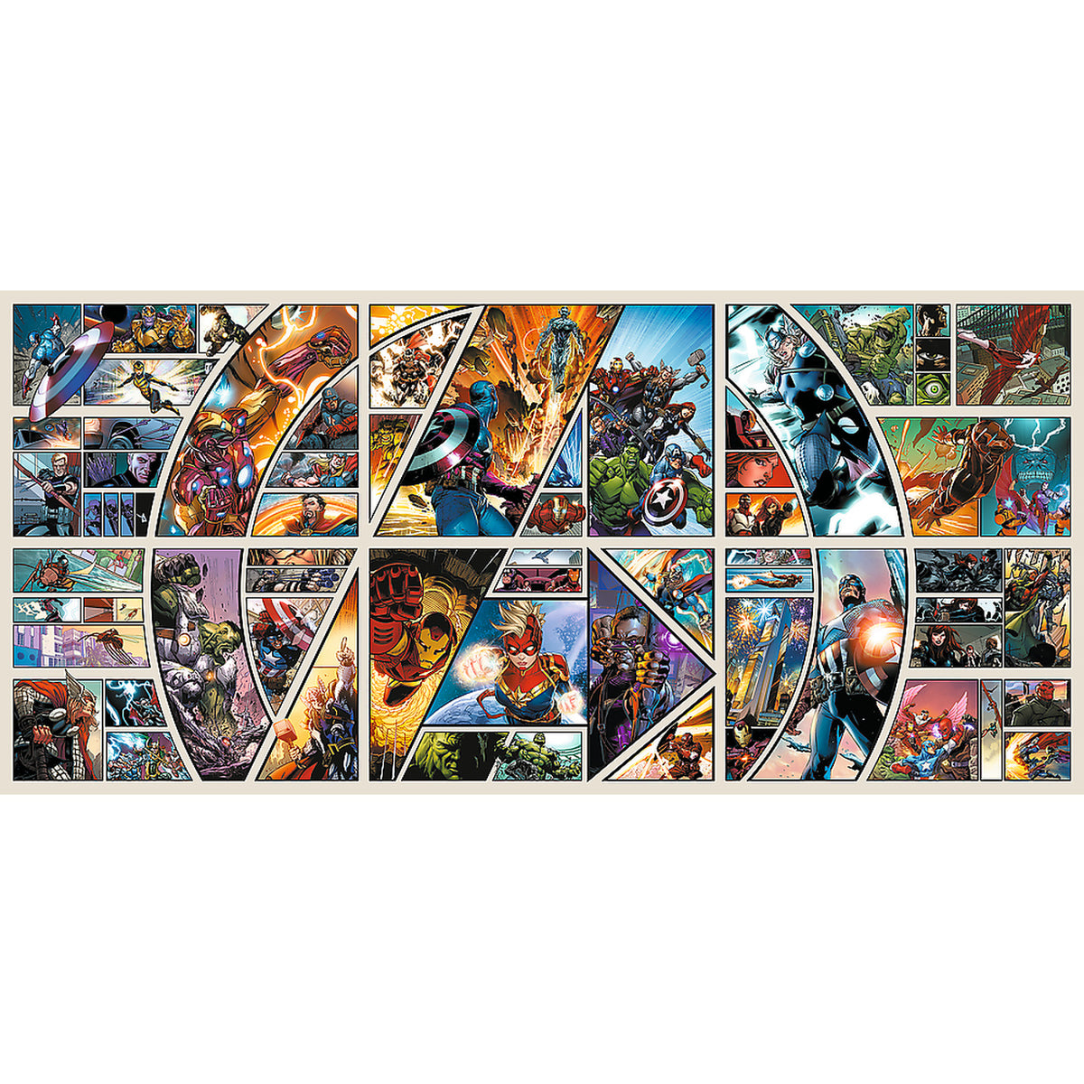 Product image Avengers - Across The Comic Universe Puzzle Collection with Poster