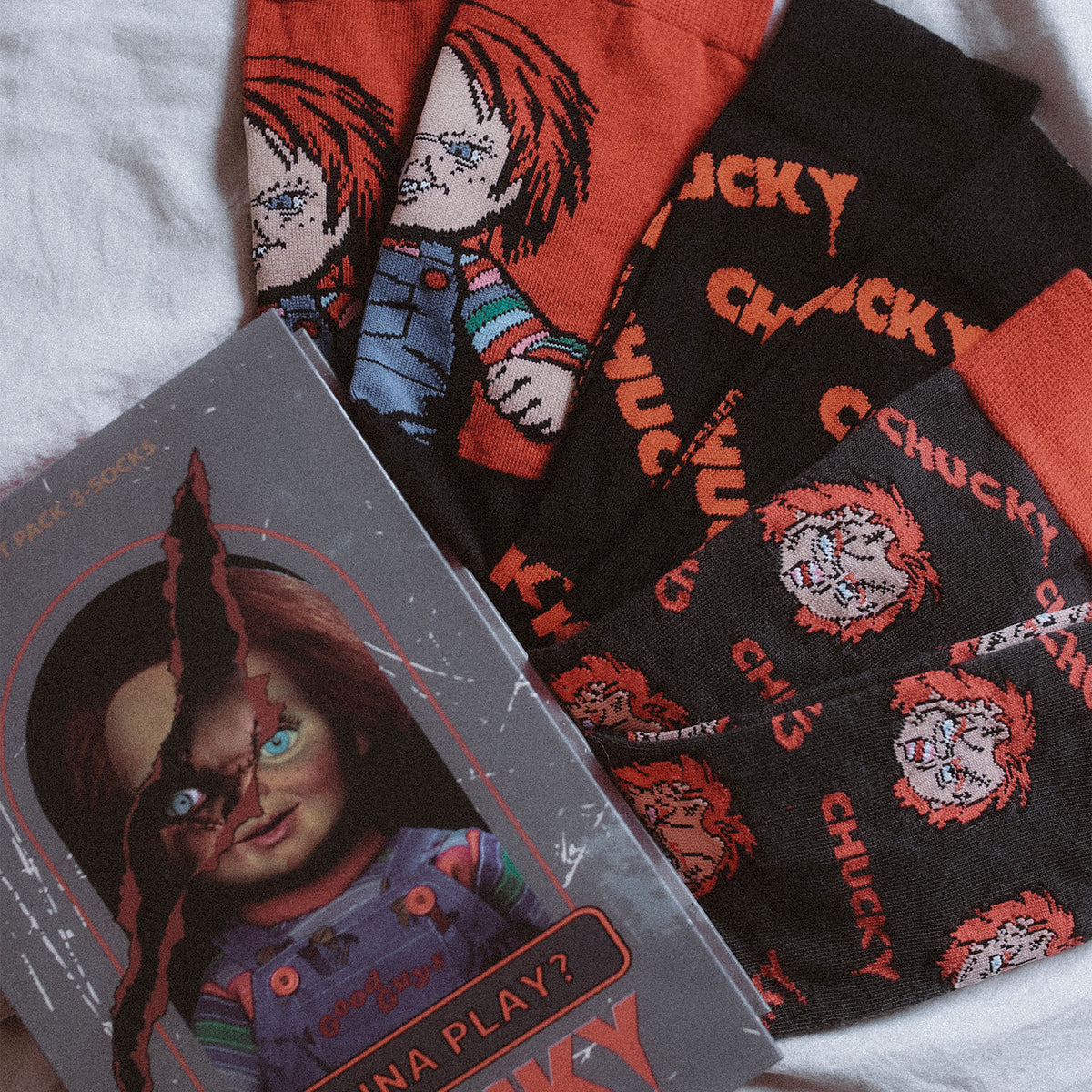 Produktbild Chucky - Socken 3er Set in Geschenkbox