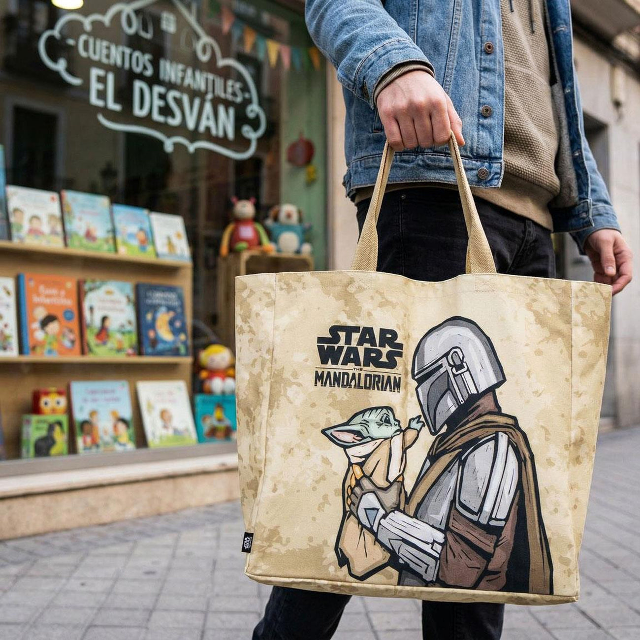 Produktbild Grogu und Mando Shopper Tasche - Star Wars Mandalorian & Grogu